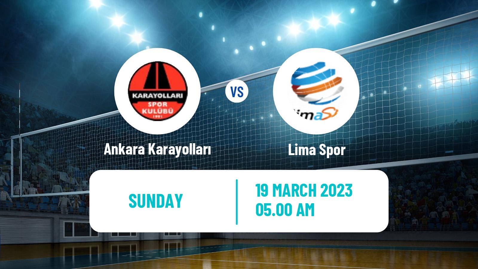 Volleyball Turkish 1 Ligi Volleyball Women Ankara Karayolları - Lima Spor