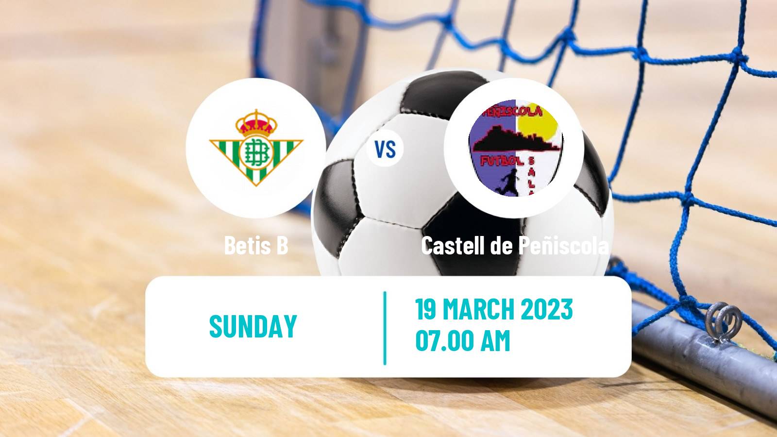 Futsal Spanish Segunda Division Futsal Betis B - Castell de Peñiscola
