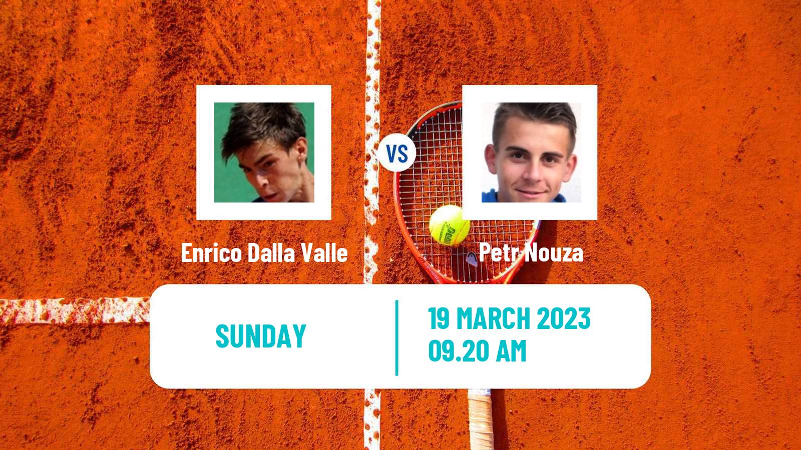 Tennis ATP Challenger Enrico Dalla Valle - Petr Nouza