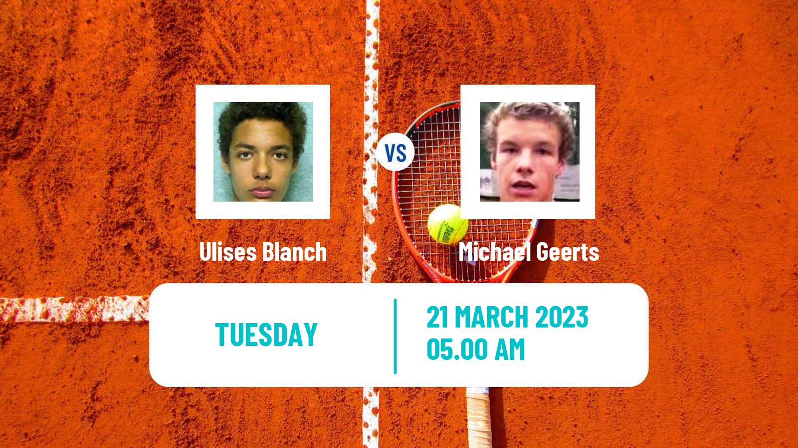 Tennis ATP Challenger Ulises Blanch - Michael Geerts