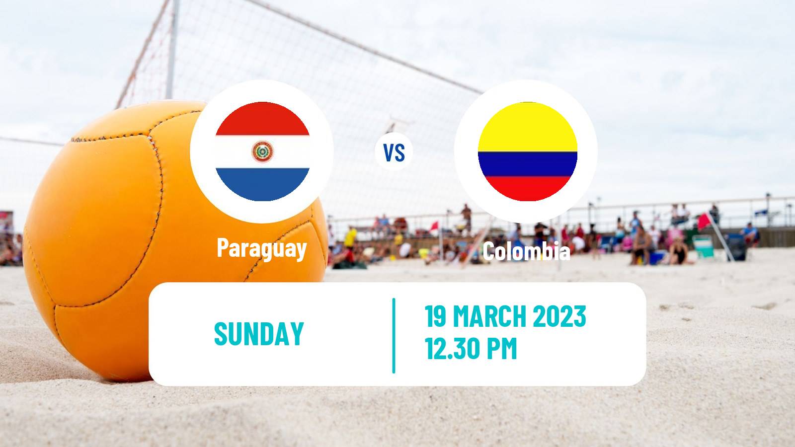 Beach soccer Beach Soccer Paraguay - Colombia