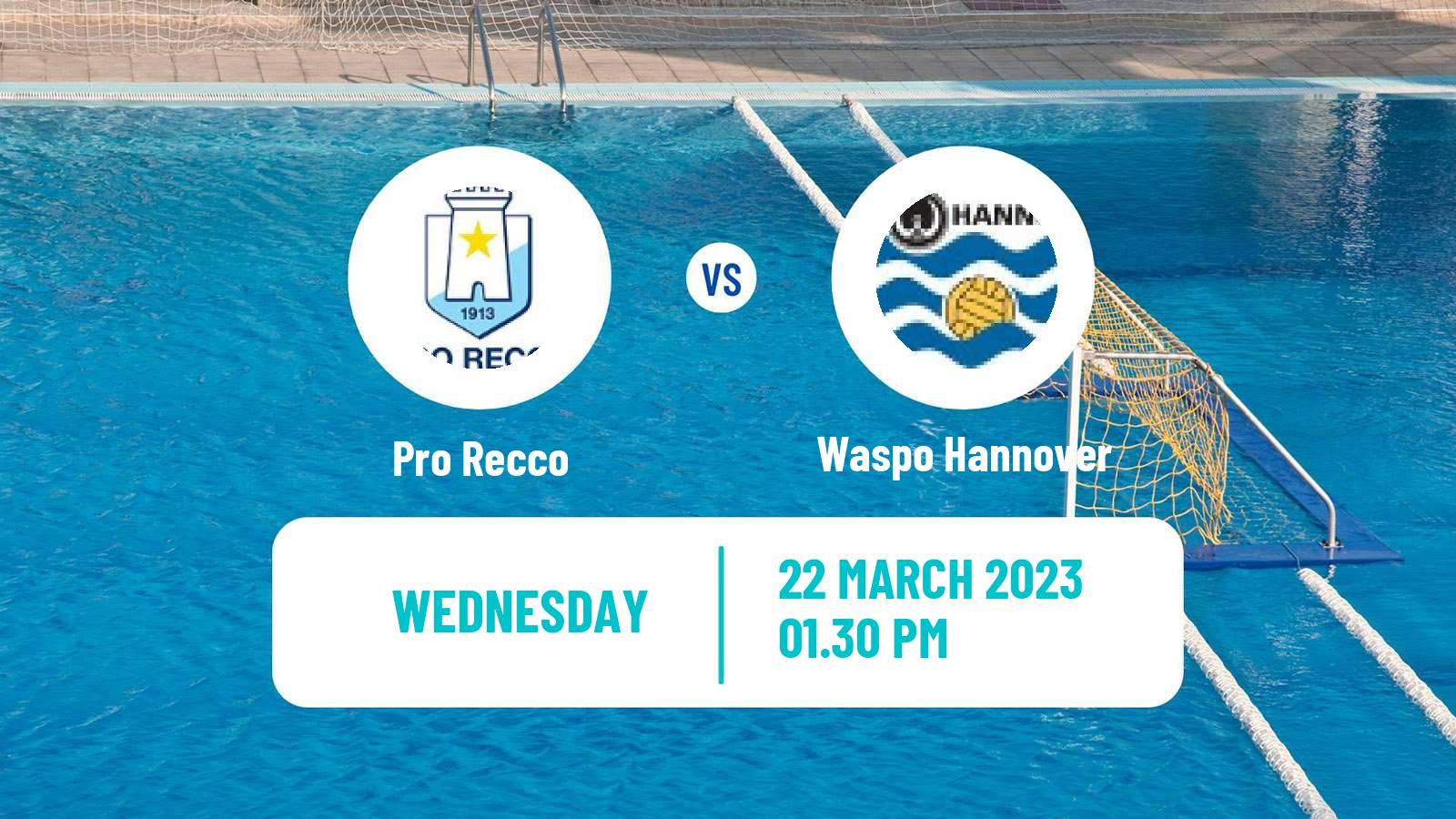 Water polo Champions League Water Polo Pro Recco - Waspo Hannover