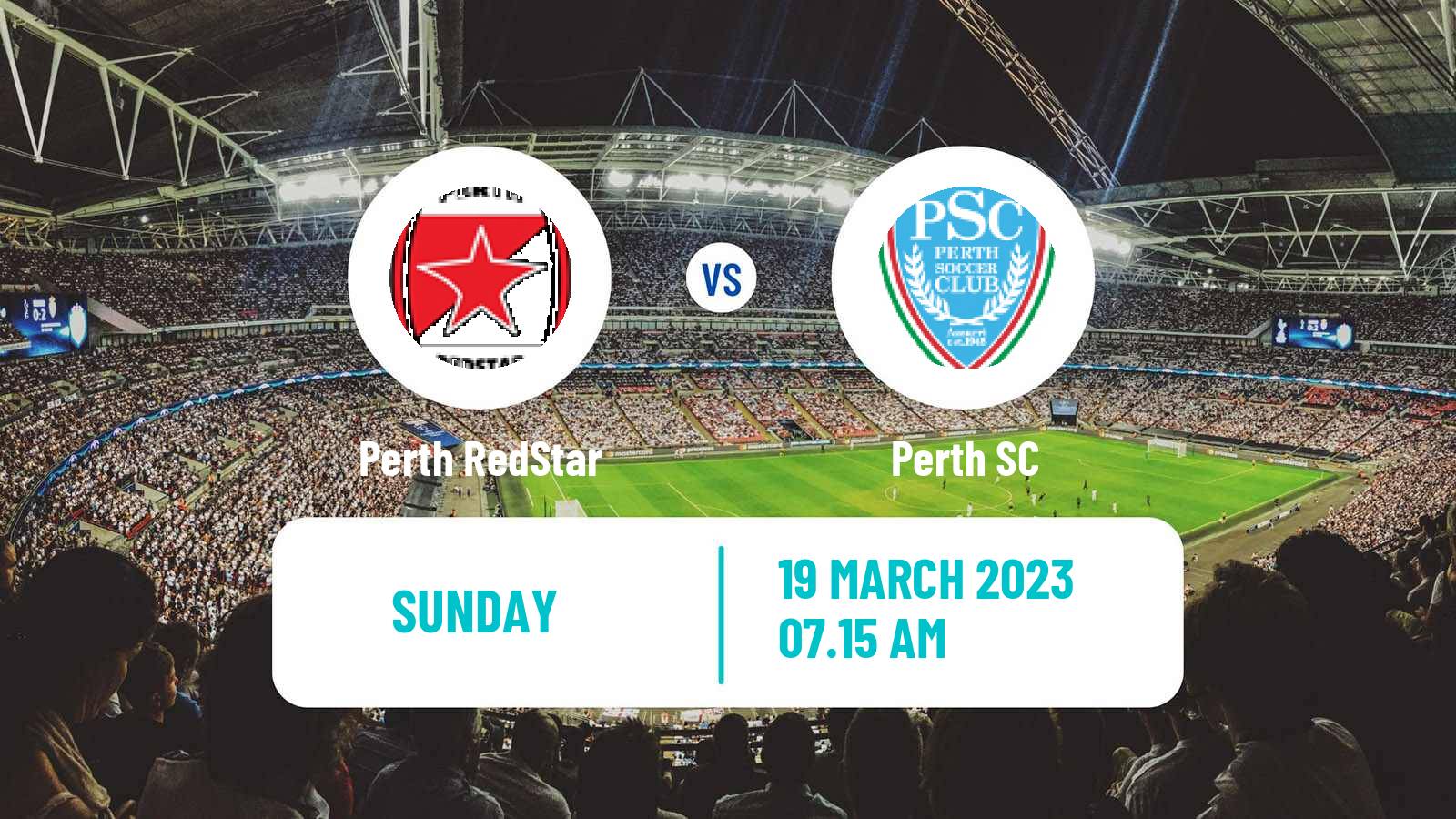 Soccer Club Friendly Women Perth RedStar - Perth SC