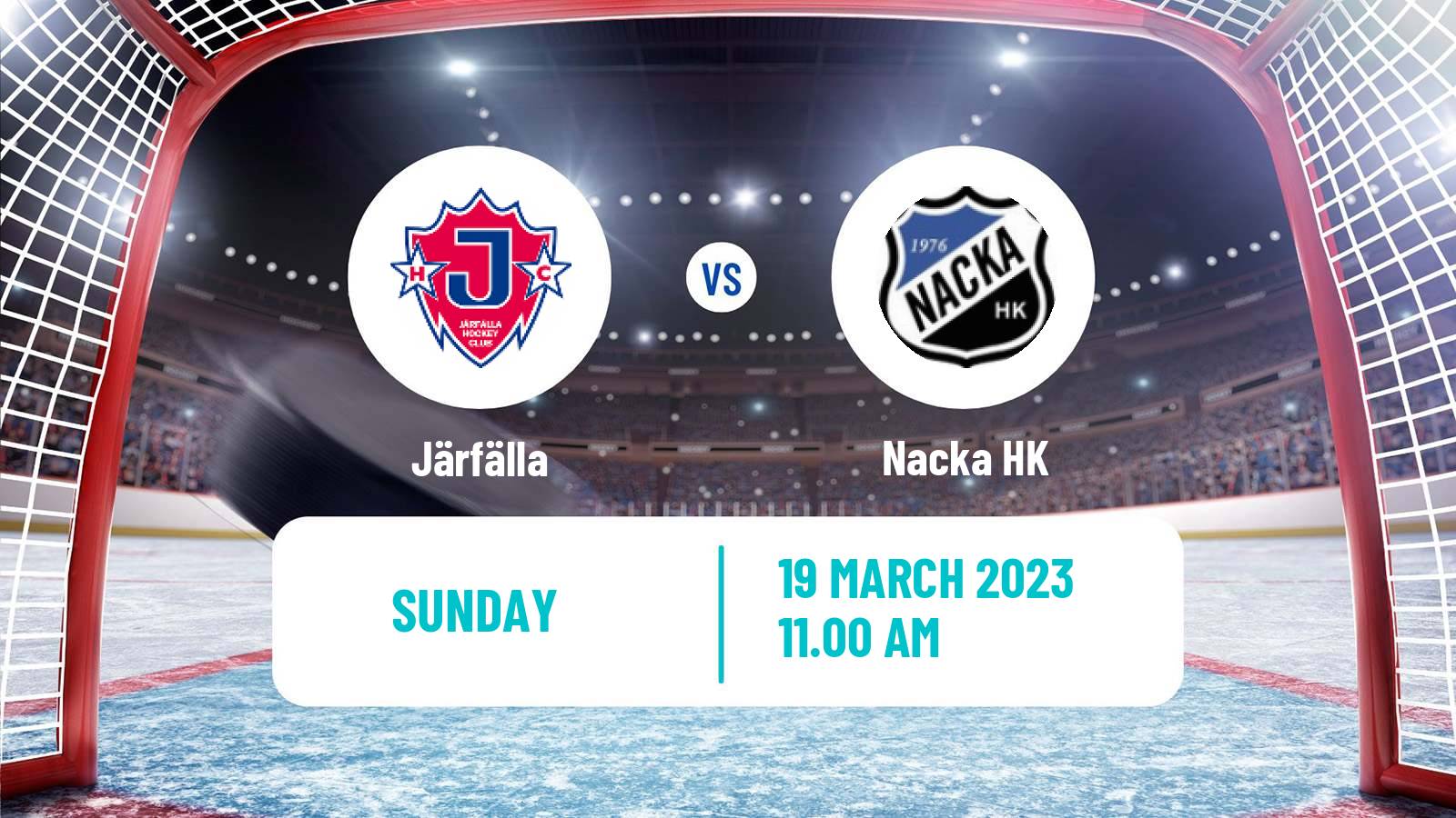 Hockey Swedish HockeyEttan Ostra Järfälla - Nacka