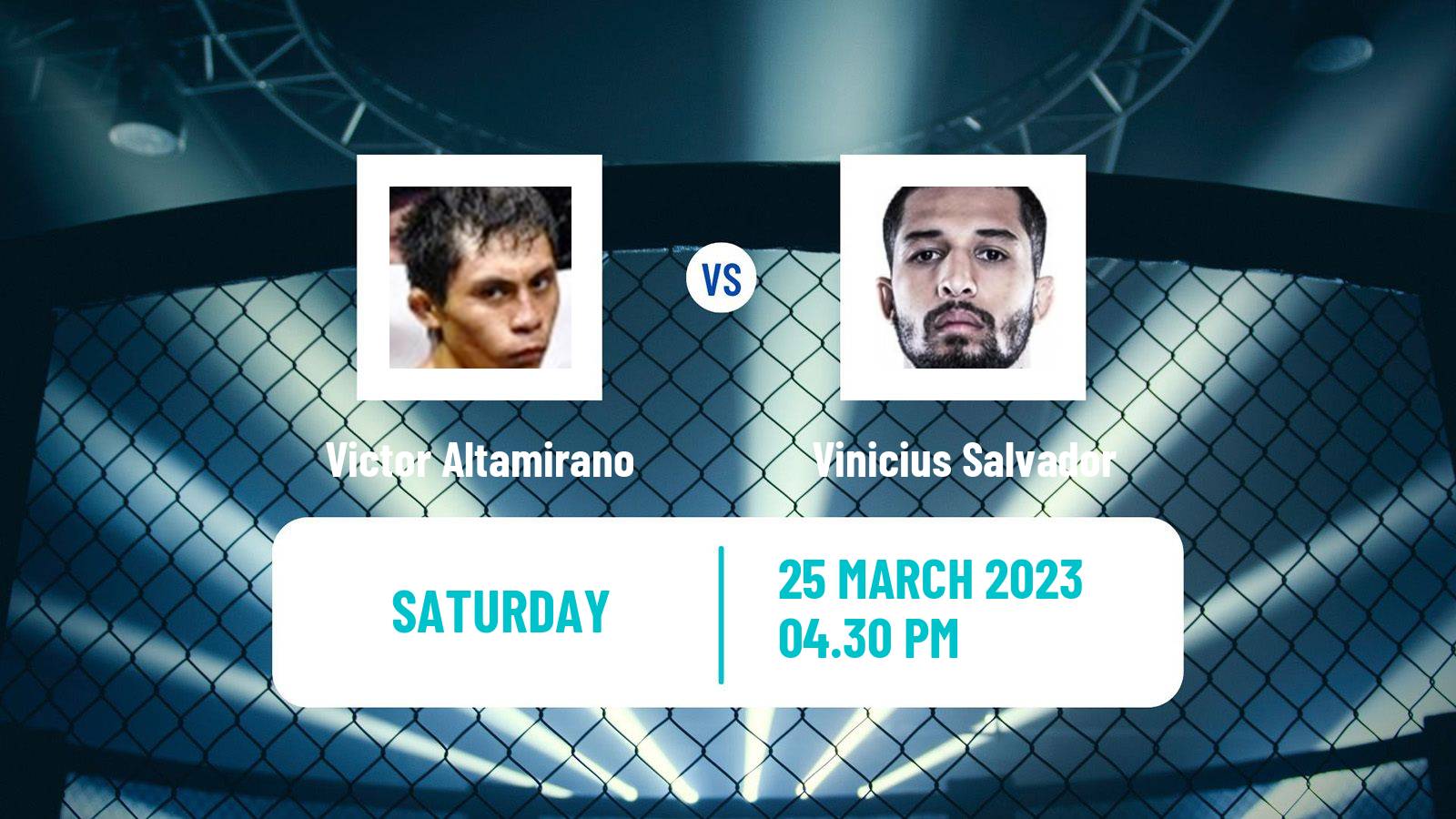 MMA MMA Victor Altamirano - Vinicius Salvador