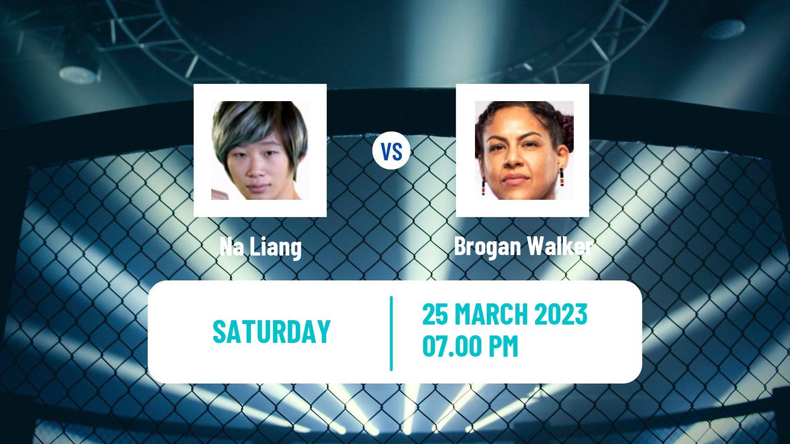 MMA MMA Na Liang - Brogan Walker