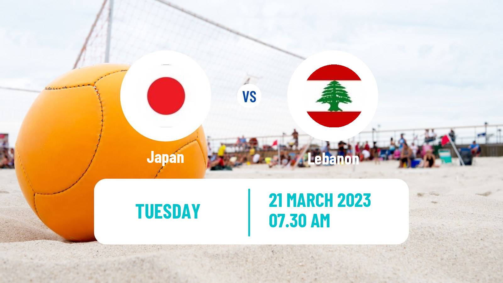 Beach soccer Beach Soccer Japan - Lebanon