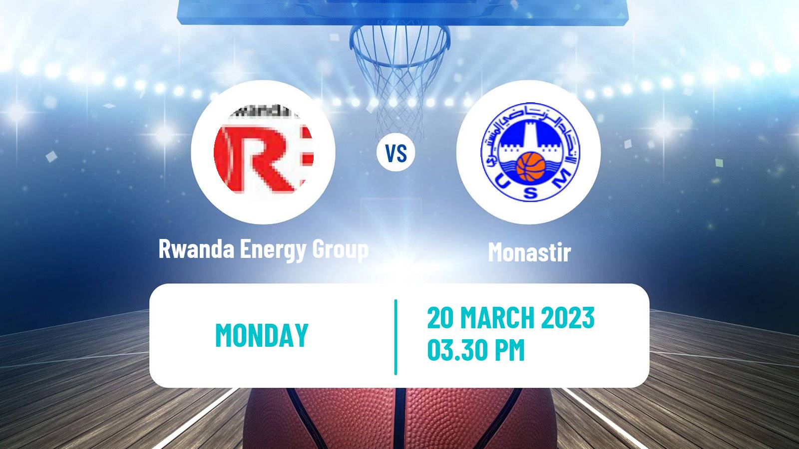 Basketball Basketball Africa League Rwanda Energy Group - Monastir