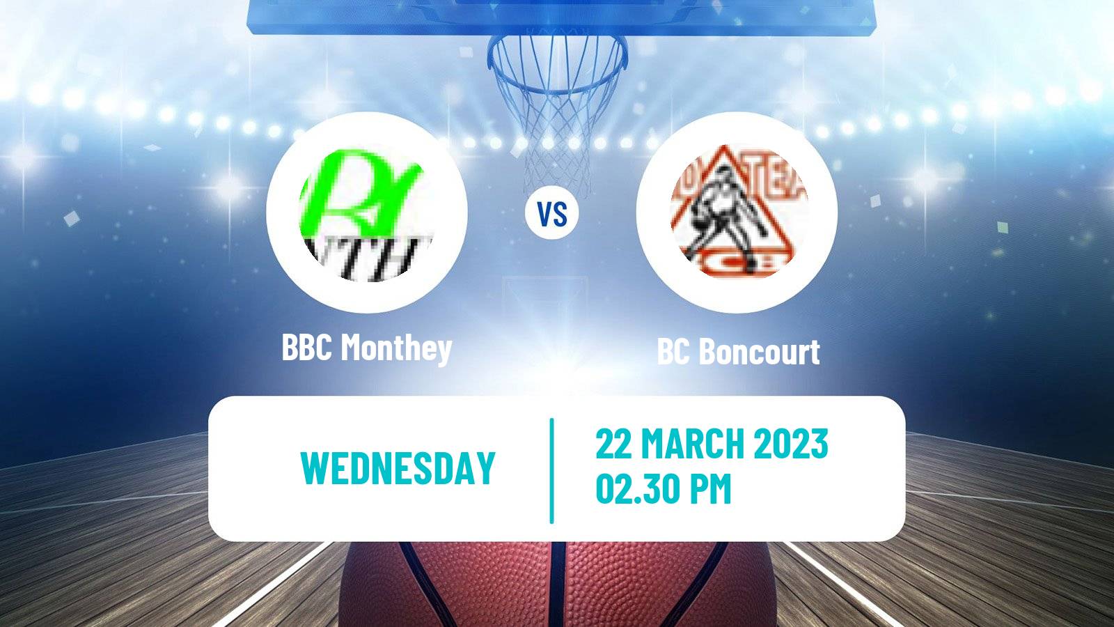 Basketball Swiss SB League Basketball Monthey - Boncourt