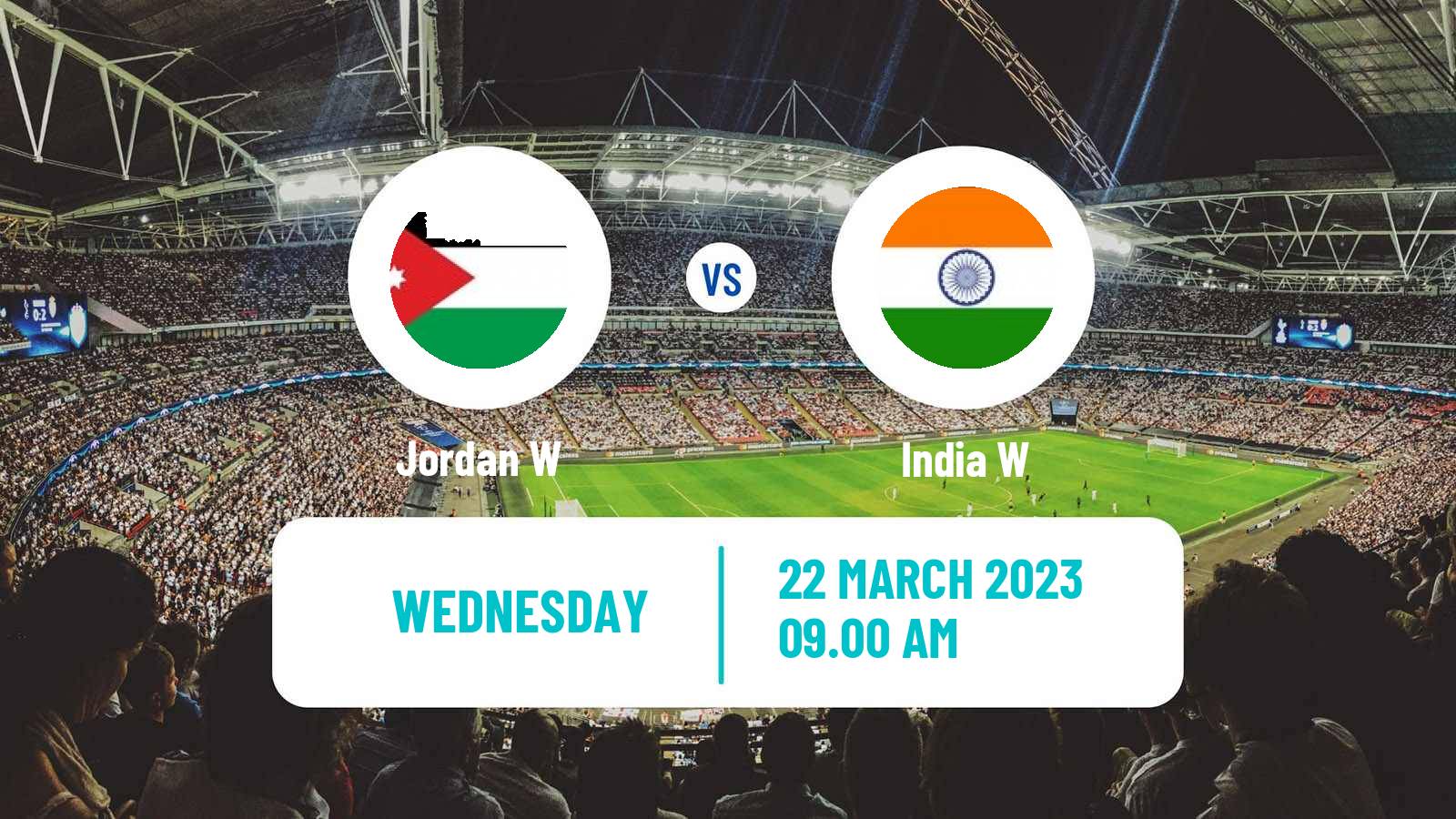 Soccer Friendly International Women Jordan W - India W