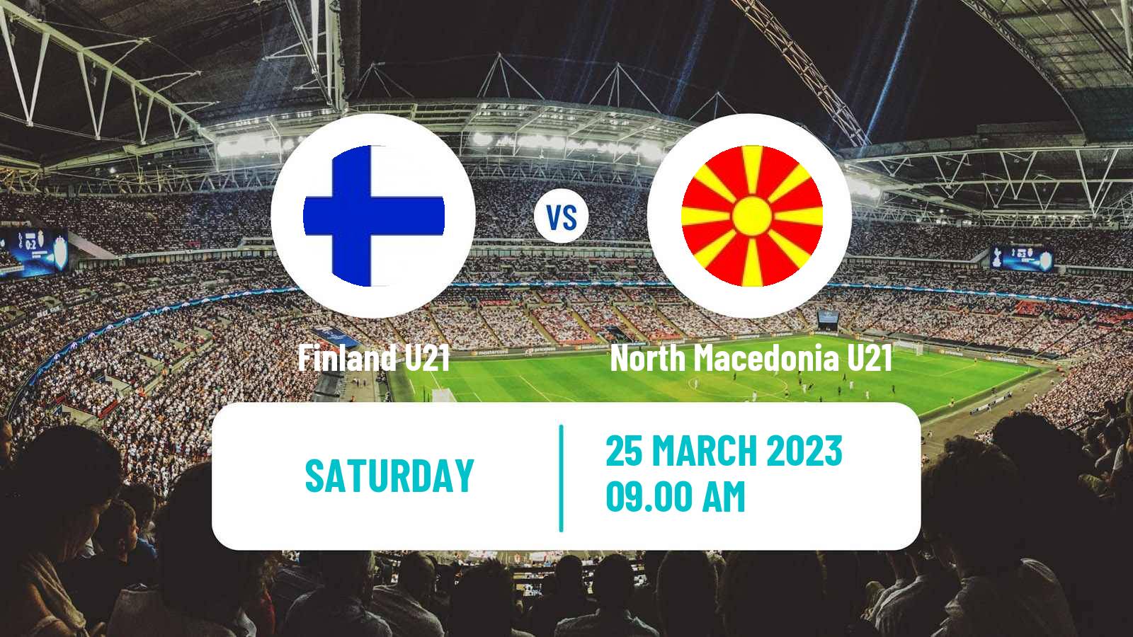 Soccer Friendly Finland U21 - North Macedonia U21