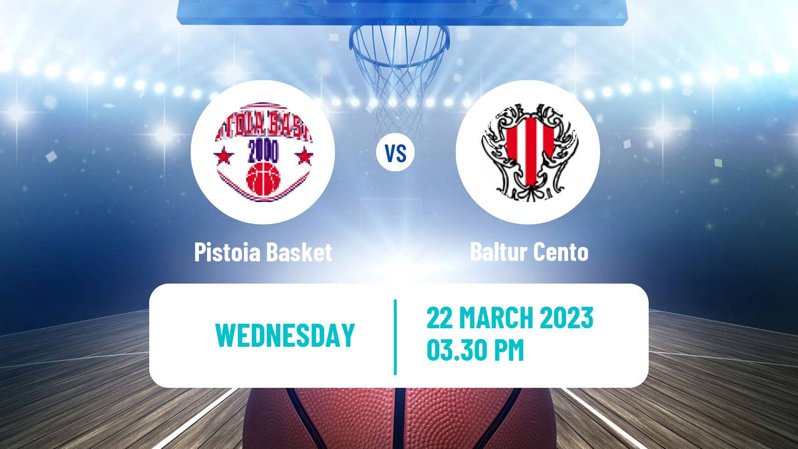 Basketball Italian Serie A2 Basketball Pistoia Basket - Baltur Cento
