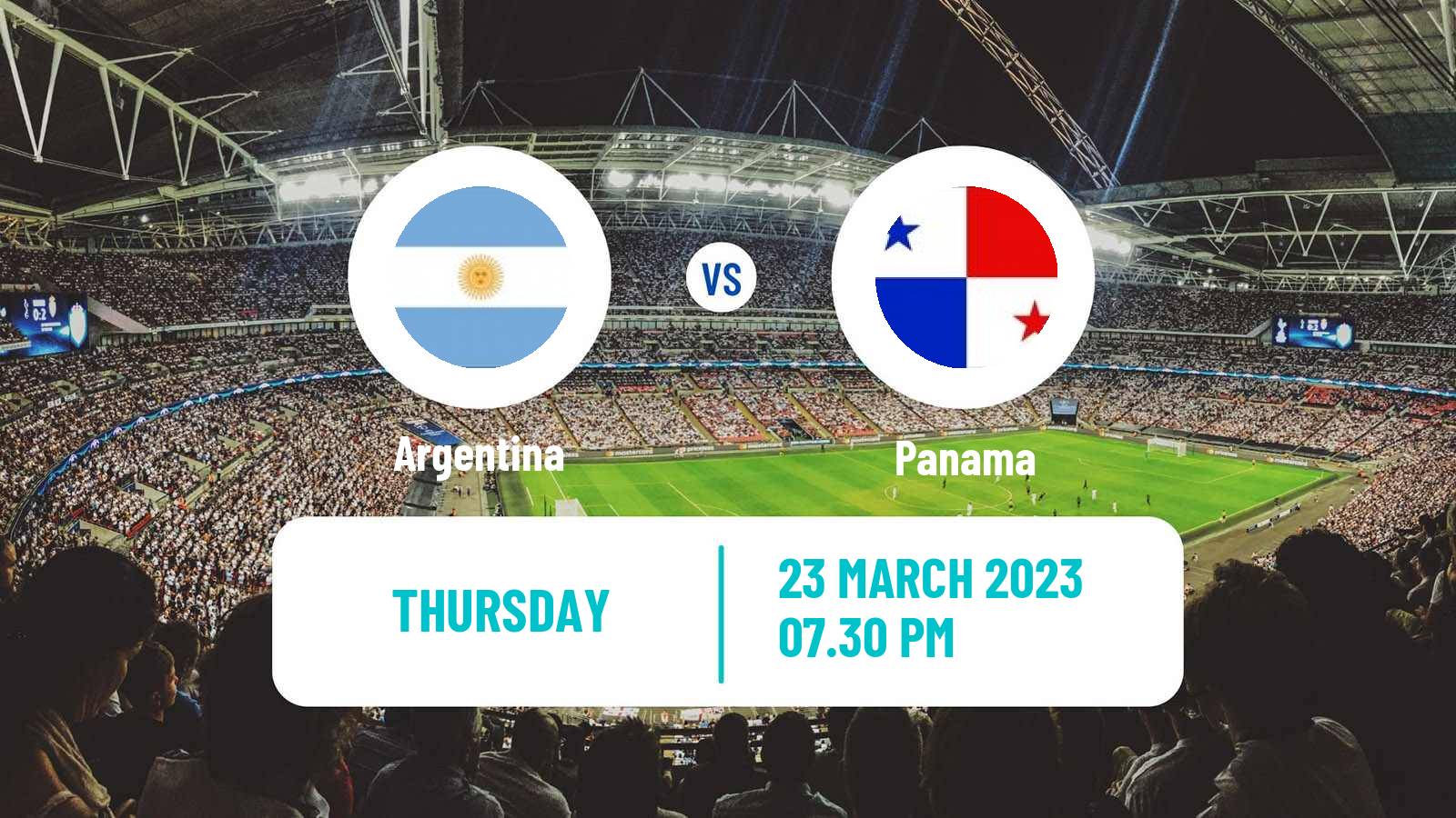 Soccer Friendly Argentina - Panama