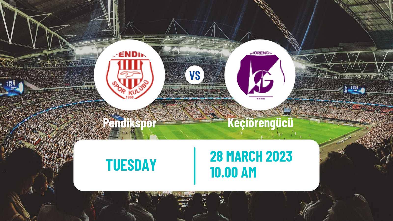 Soccer Turkish First League Pendikspor - Keçiörengücü