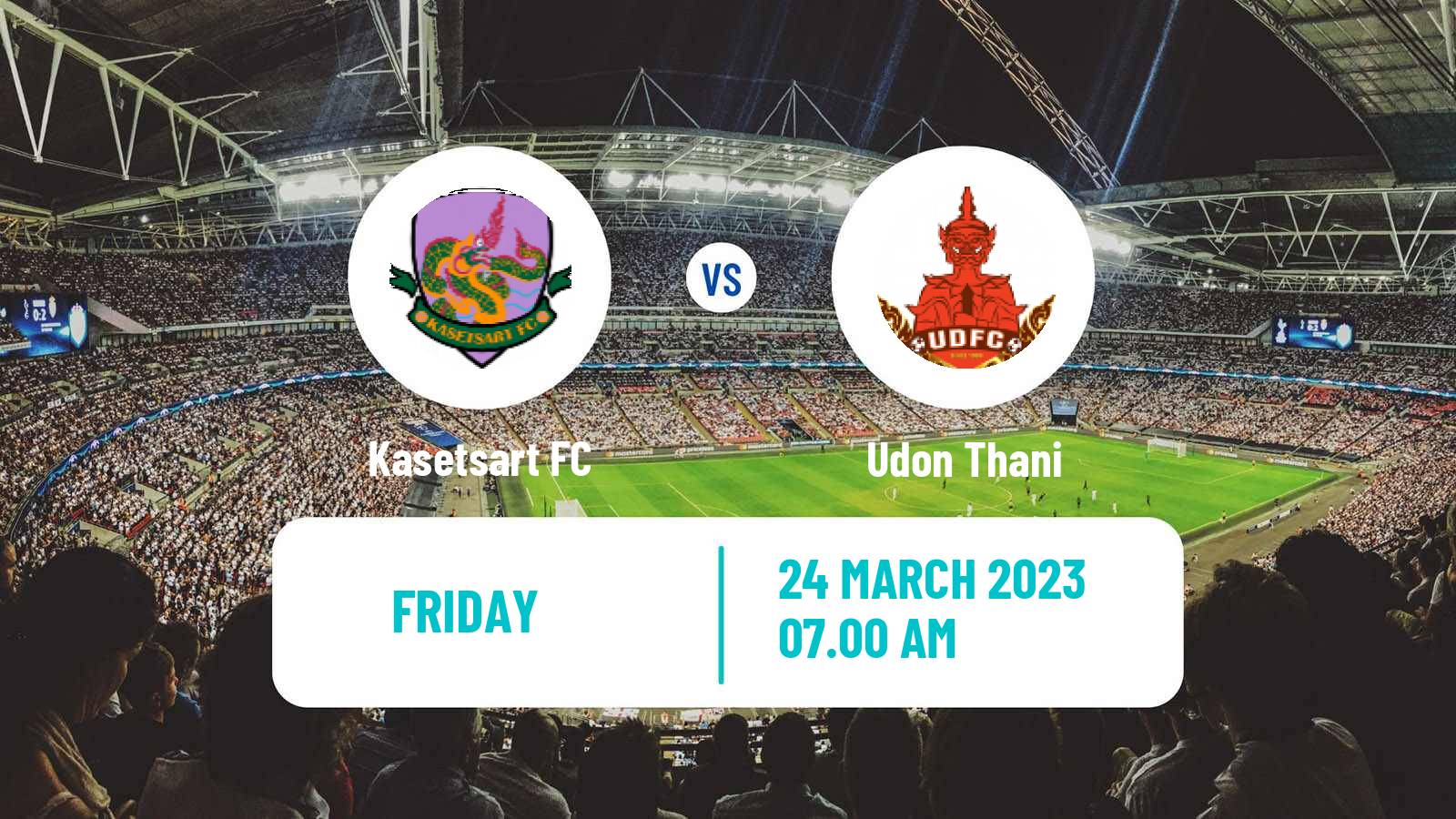 Soccer Thai League 2 Kasetsart - Udon Thani
