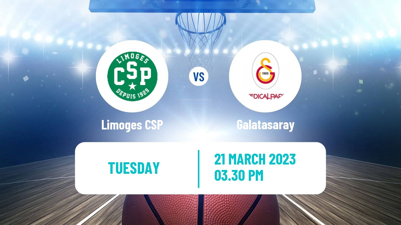 Basketball Champions League Basketball Limoges - Galatasaray