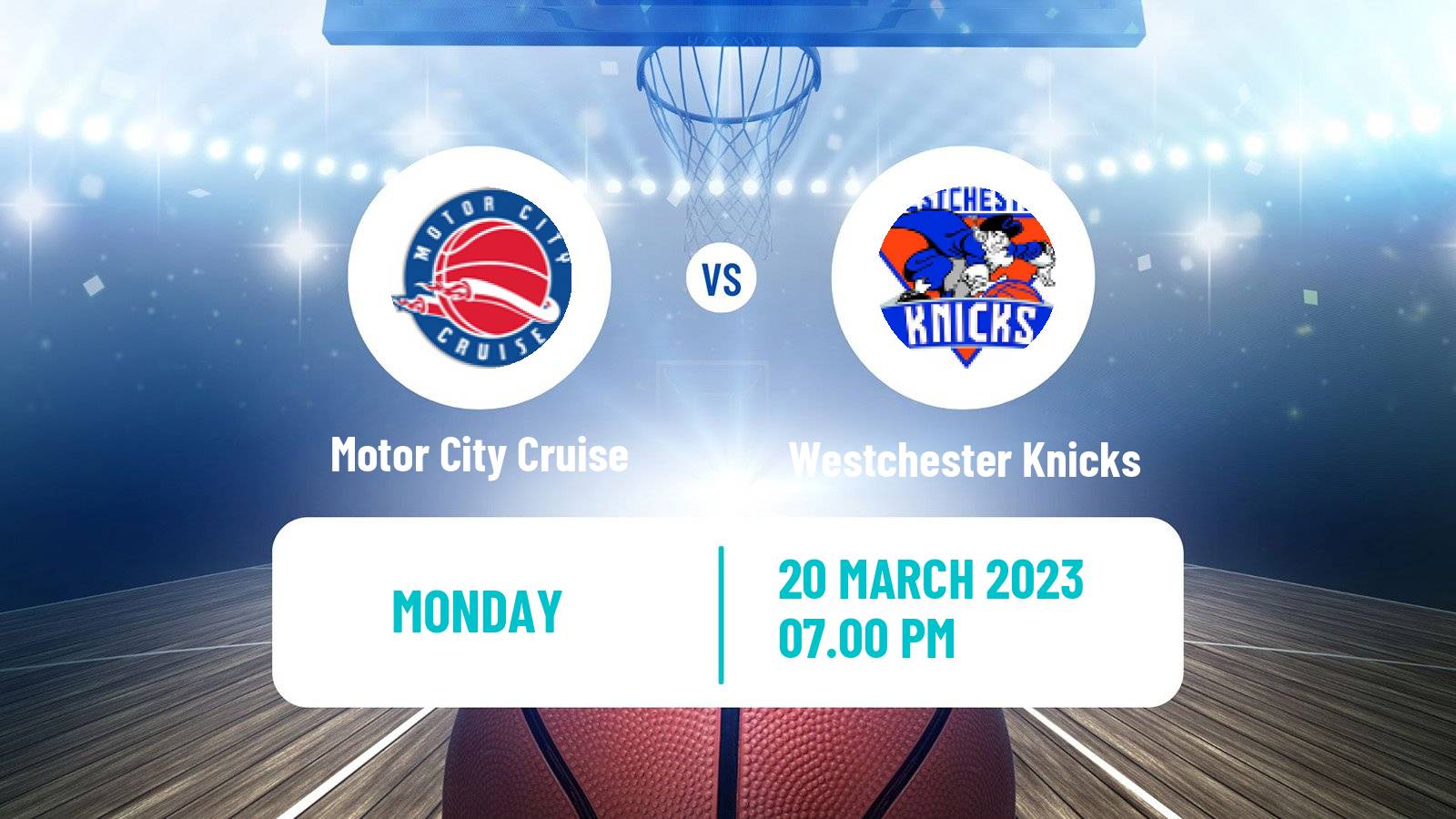 Basketball NBA G-League Motor City Cruise - Westchester Knicks