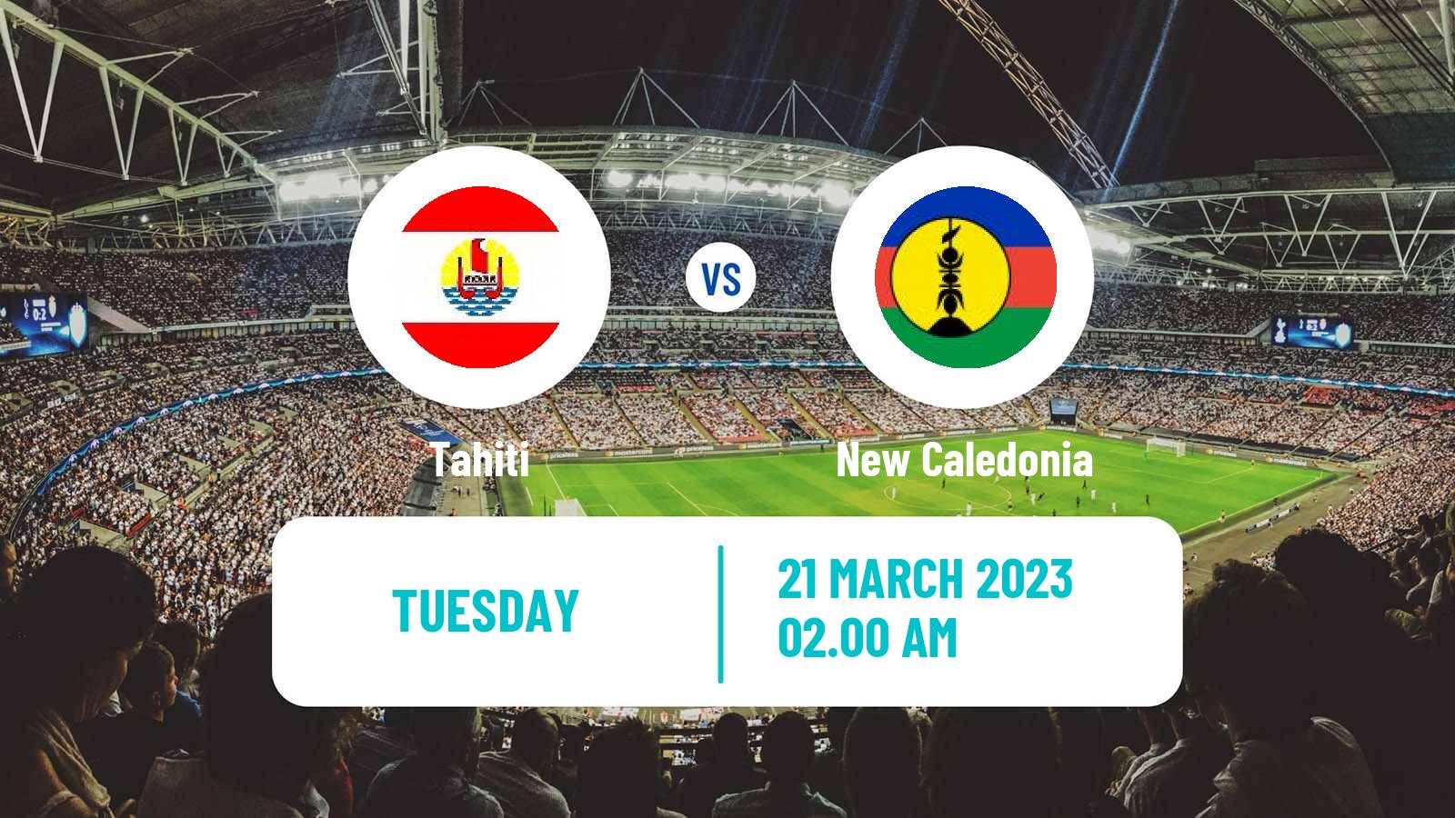 Soccer Friendly Tahiti - New Caledonia