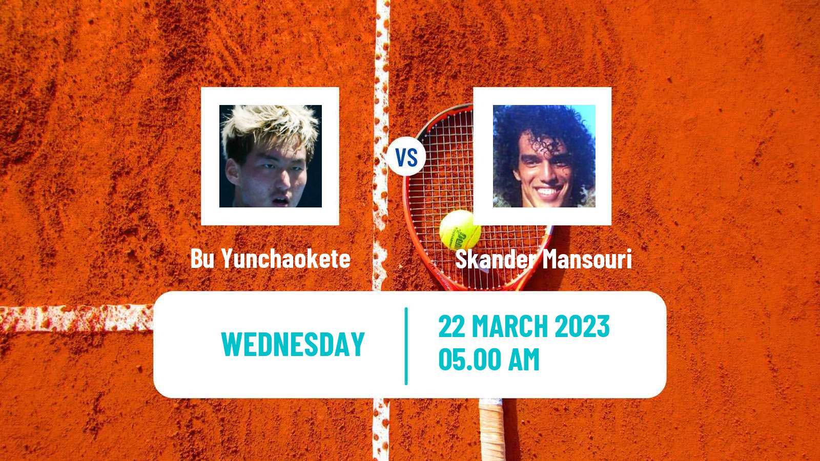 Tennis ATP Challenger Bu Yunchaokete - Skander Mansouri