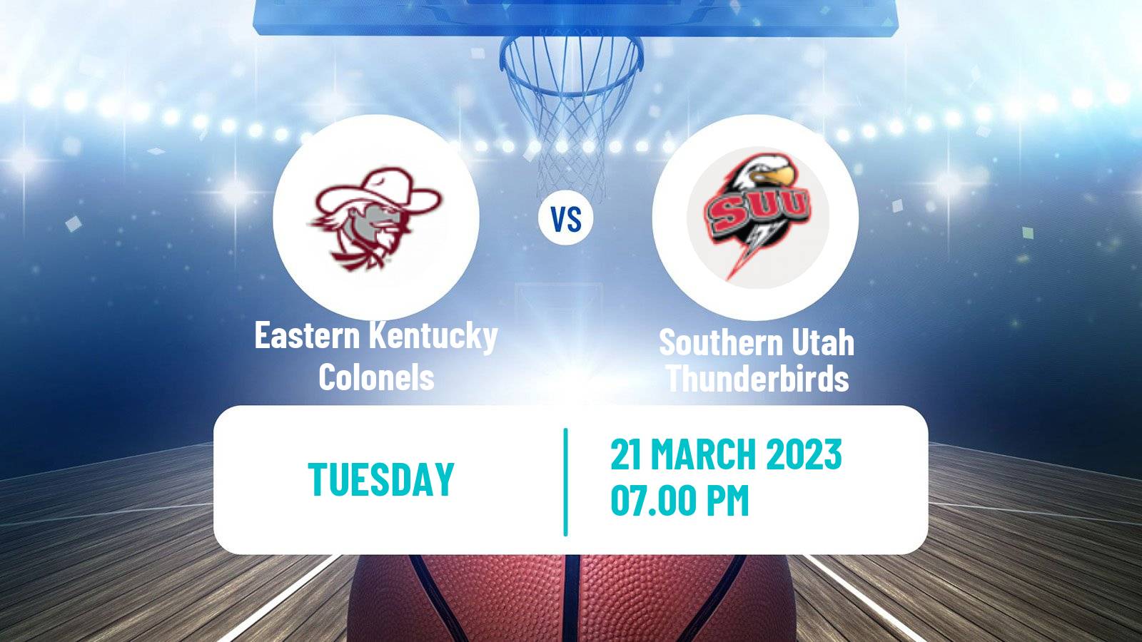 Basketball CBI Eastern Kentucky Colonels - Southern Utah Thunderbirds