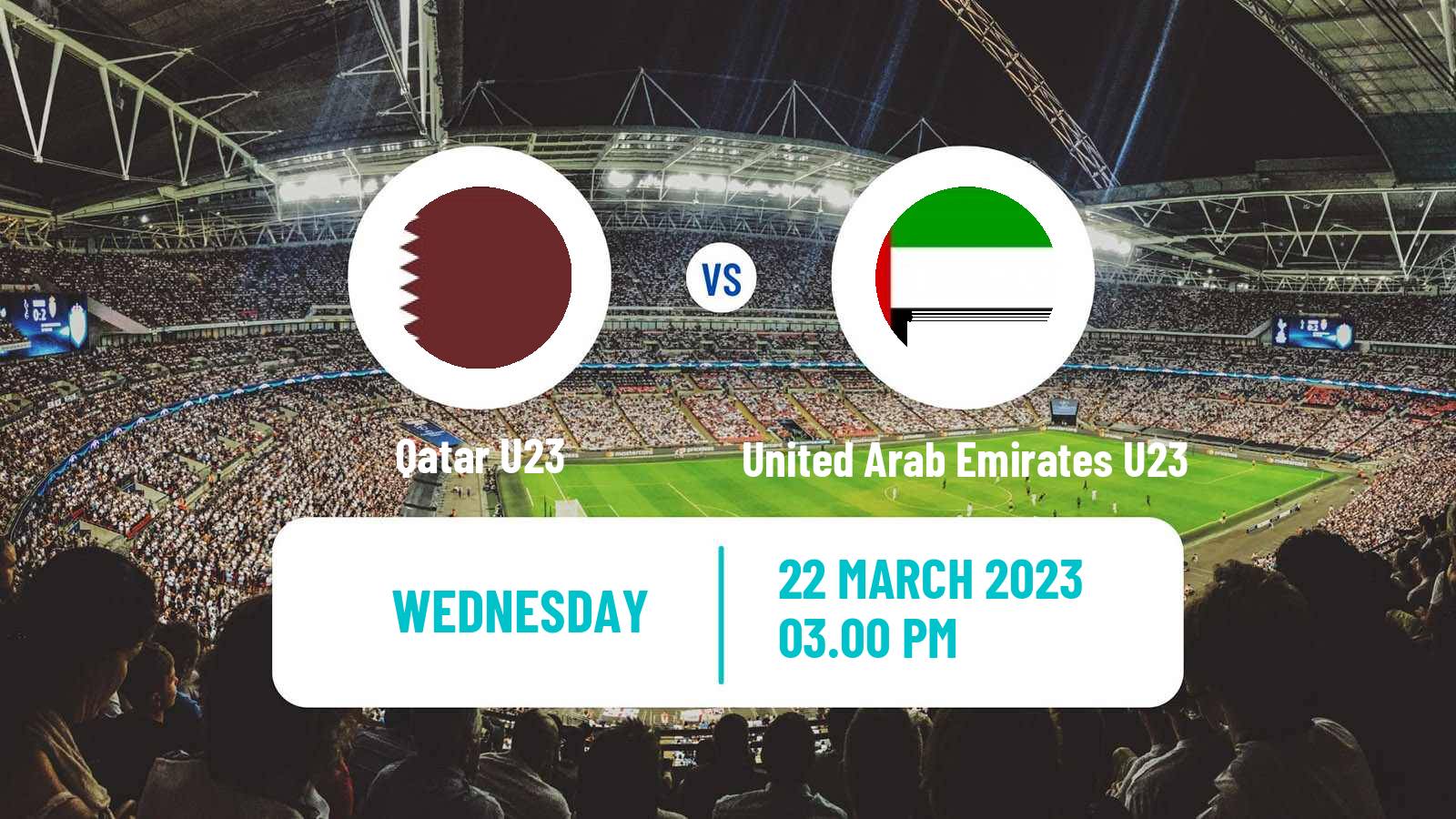 Soccer Friendly Qatar U23 - United Arab Emirates U23