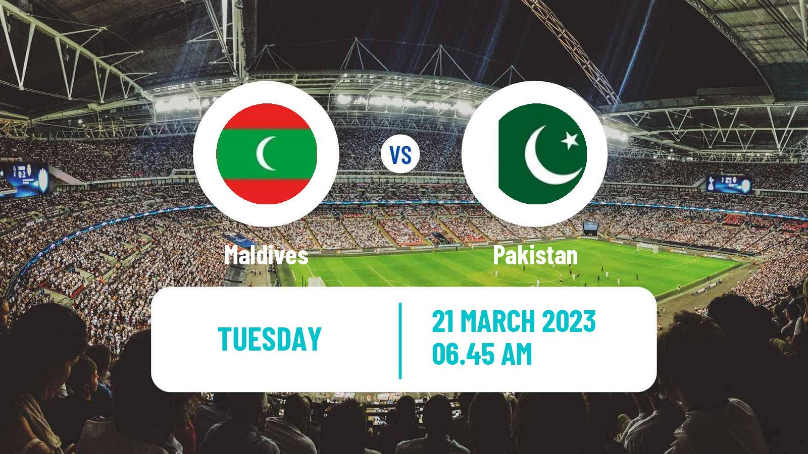 Soccer Friendly Maldives - Pakistan