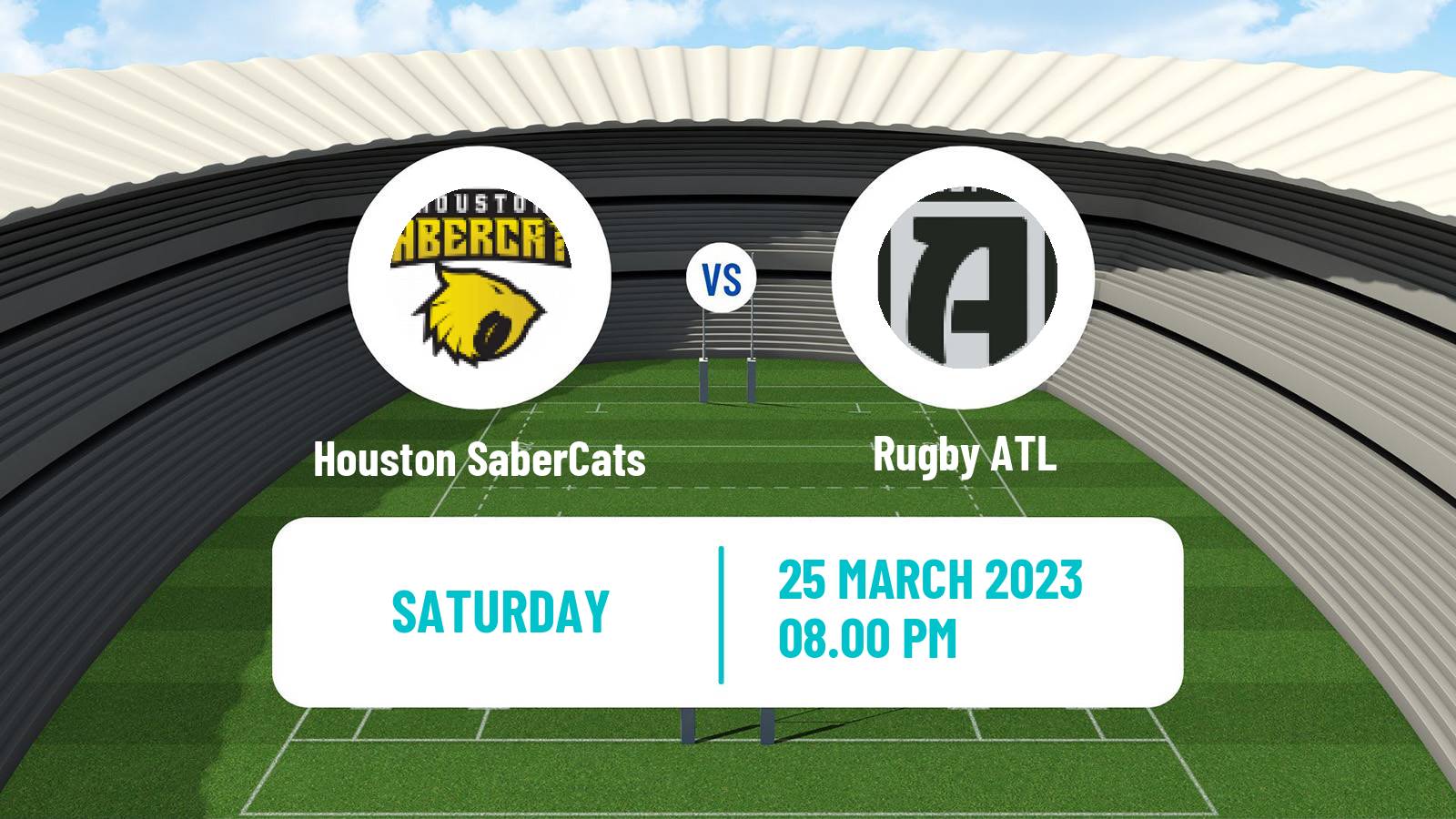 Rugby union USA Major League Rugby Houston SaberCats - Rugby ATL