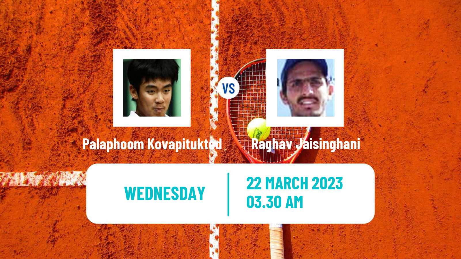 Tennis ITF Tournaments Palaphoom Kovapitukted - Raghav Jaisinghani