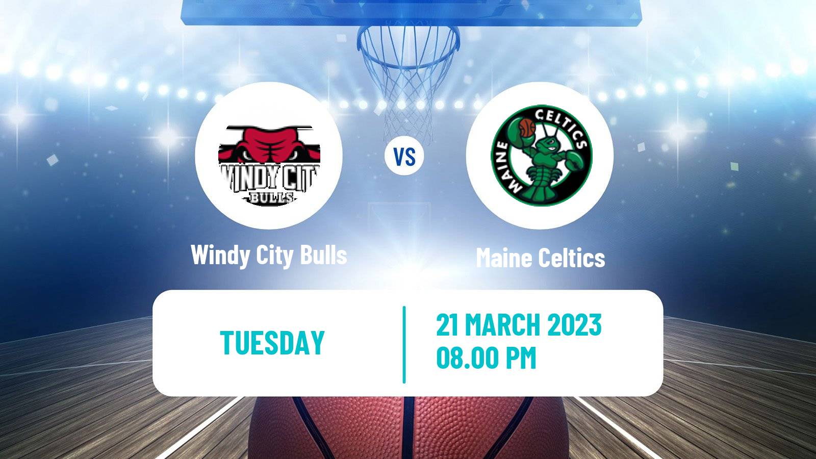 Basketball NBA G-League Windy City Bulls - Maine Celtics