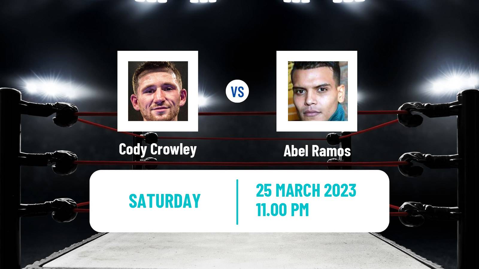 Boxing Boxing Cody Crowley - Abel Ramos