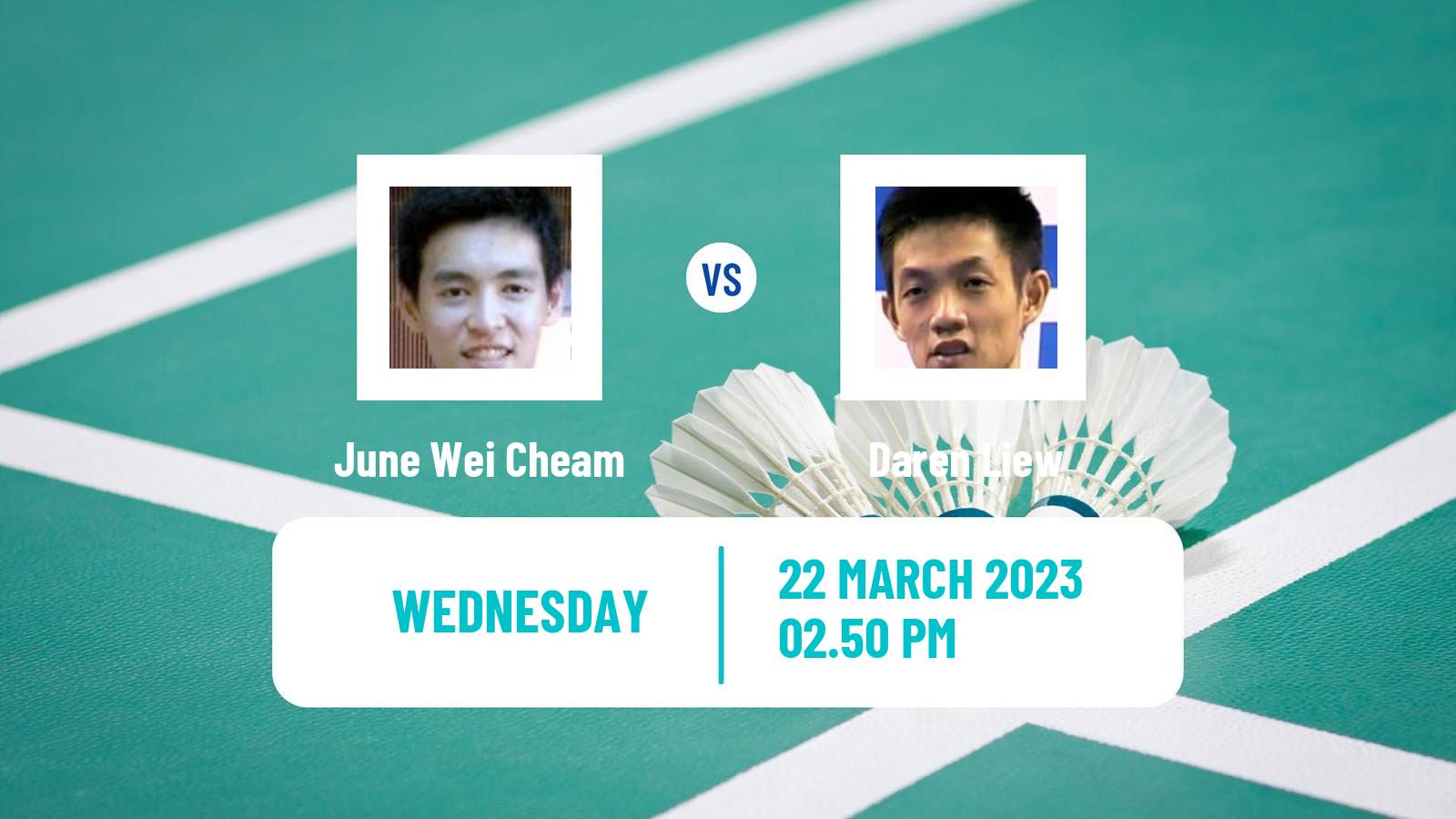 Badminton Badminton June Wei Cheam - Daren Liew