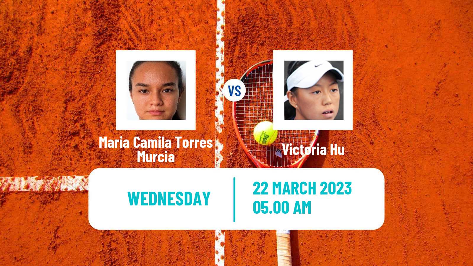 Tennis ITF Tournaments Maria Camila Torres Murcia - Victoria Hu