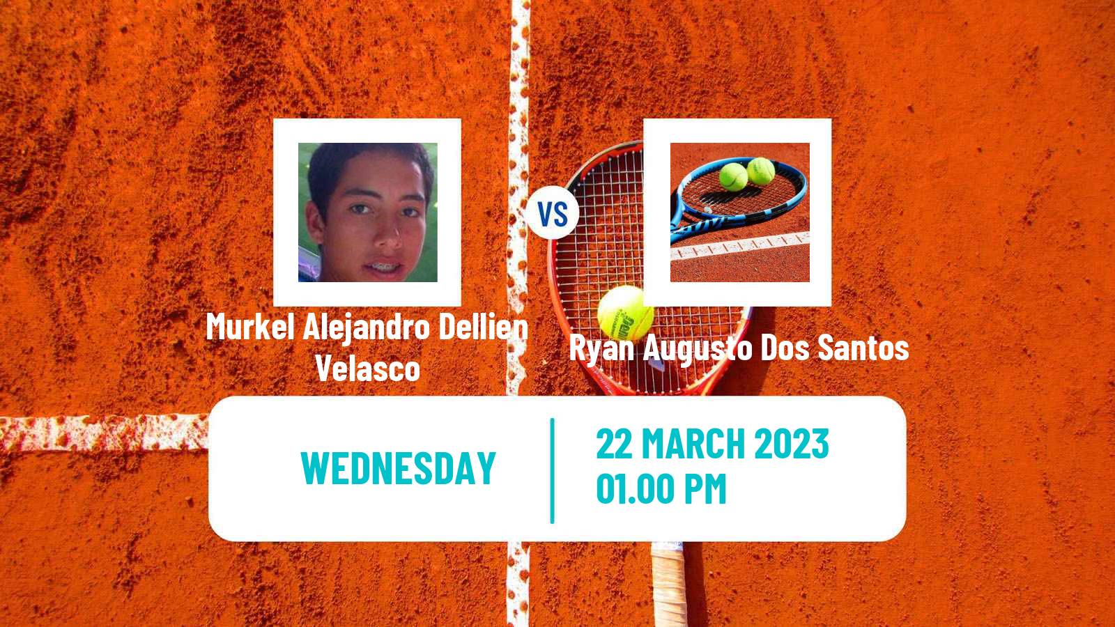 Tennis ITF Tournaments Murkel Alejandro Dellien Velasco - Ryan Augusto Dos Santos