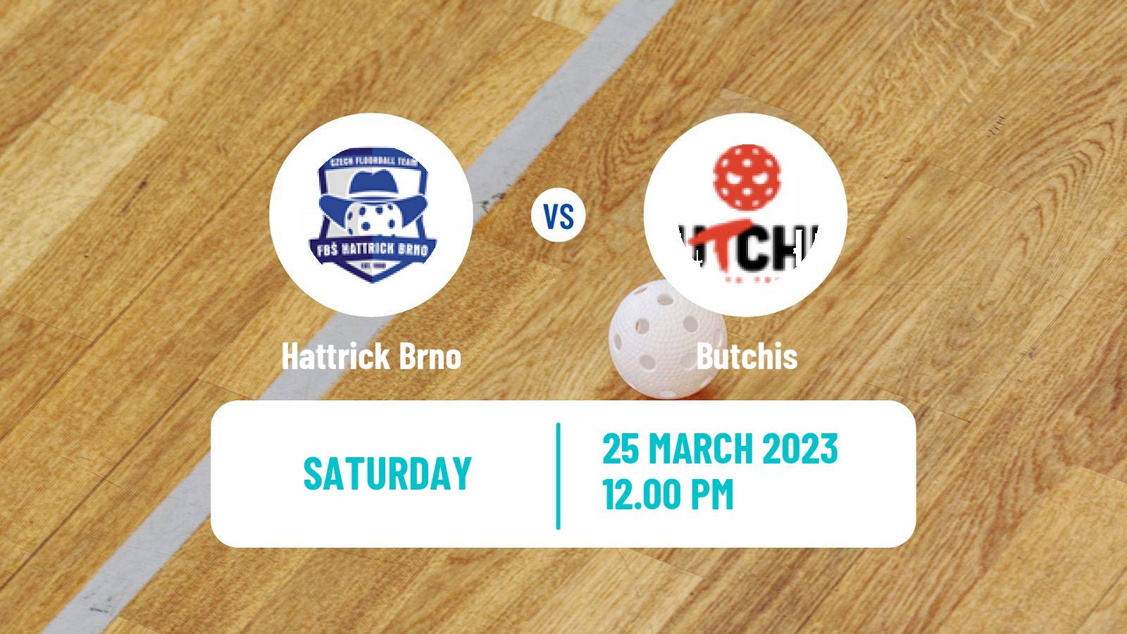 Floorball Czech 1 Liga Floorball Hattrick Brno - Butchis