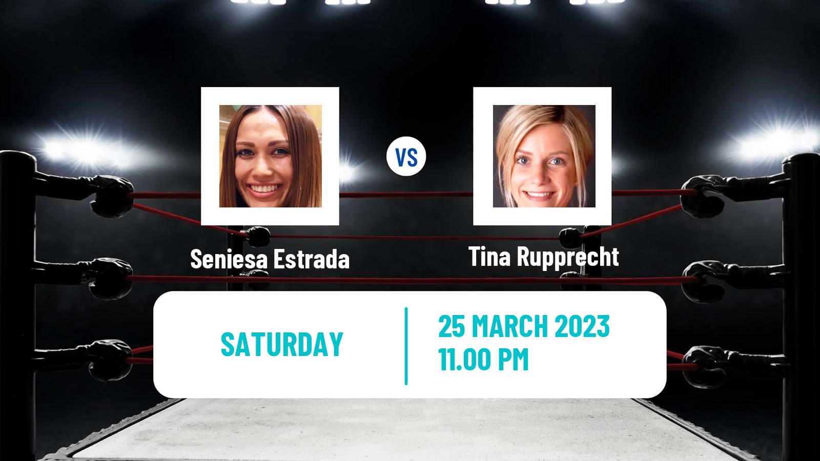 Boxing Boxing Seniesa Estrada - Tina Rupprecht