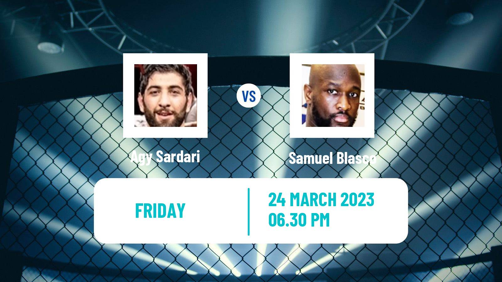 MMA MMA Agy Sardari - Samuel Blasco