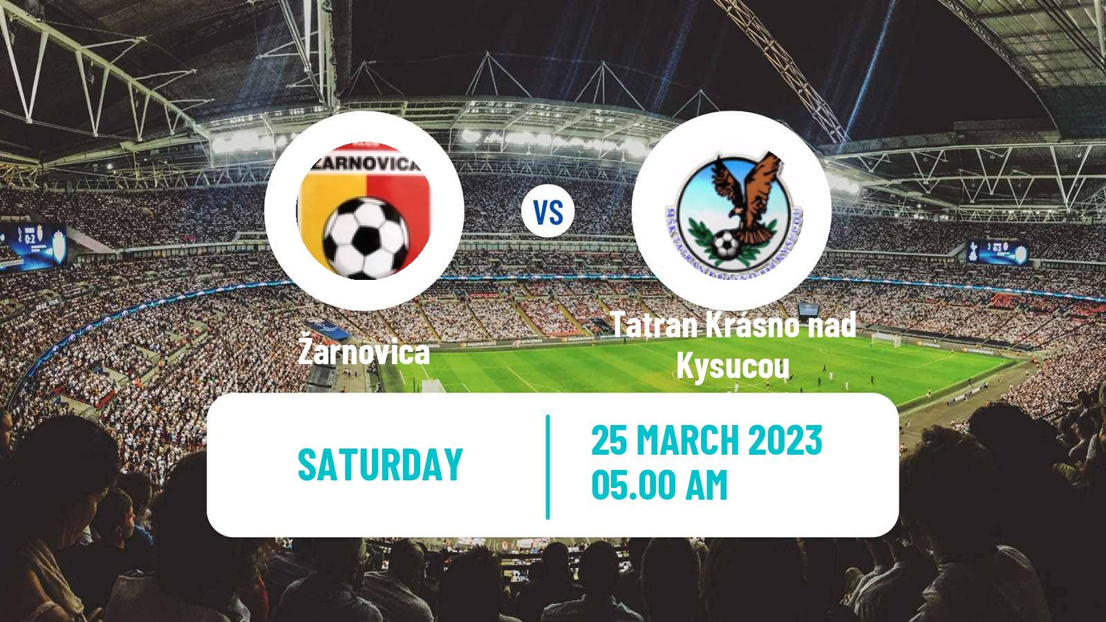 Soccer Slovak 4 Liga Central Žarnovica - Tatran Krásno nad Kysucou