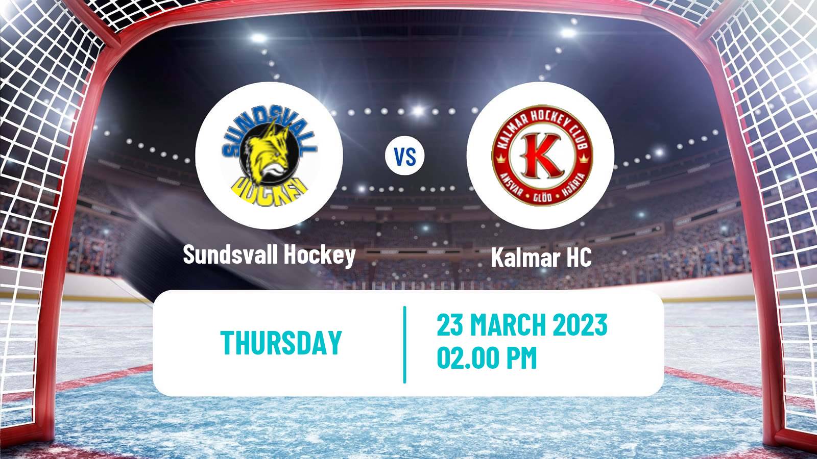 Hockey Swedish Hockey AllEttan Norra Sundsvall Hockey - Kalmar