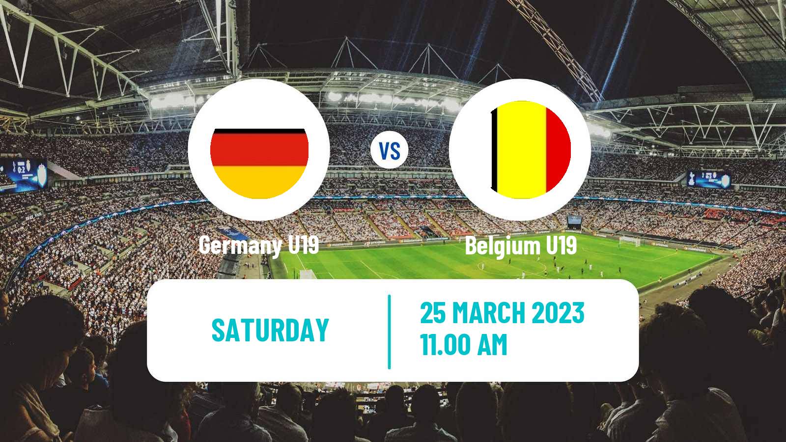 Soccer UEFA Euro U19 Germany U19 - Belgium U19