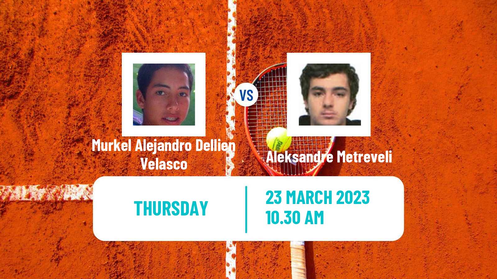 Tennis ITF Tournaments Murkel Alejandro Dellien Velasco - Aleksandre Metreveli