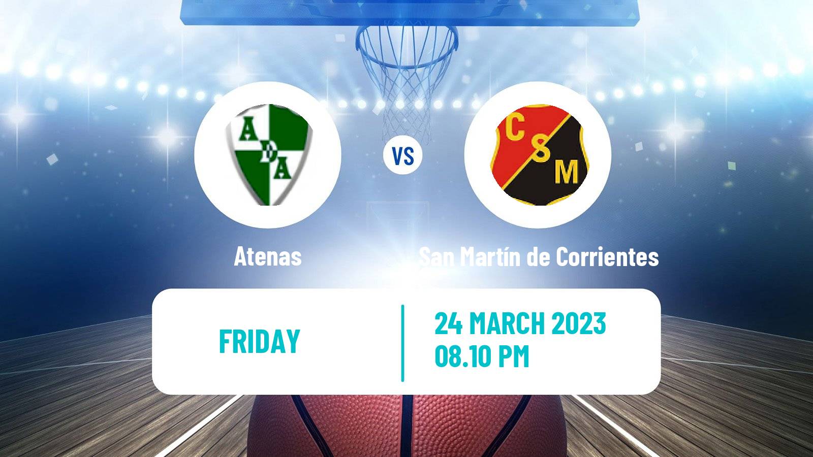 Basketball Argentinian LNB Atenas - San Martín de Corrientes