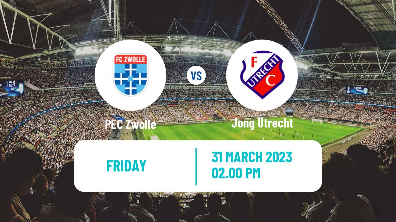 Soccer Dutch Eerste Divisie Zwolle - Jong Utrecht