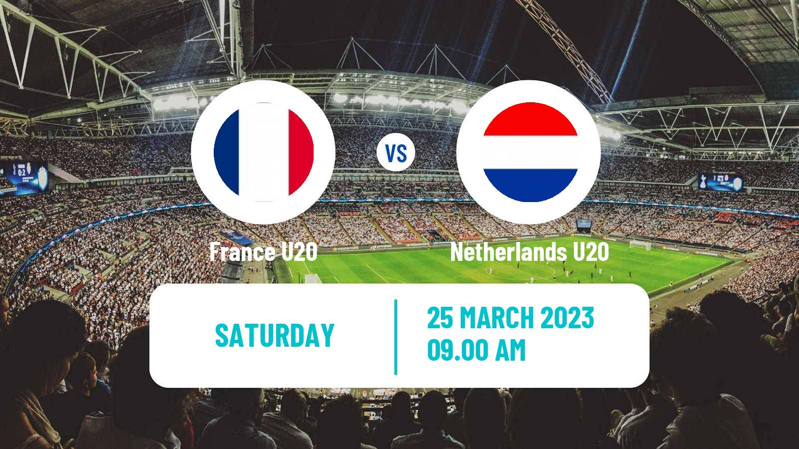Soccer Friendly France U20 - Netherlands U20