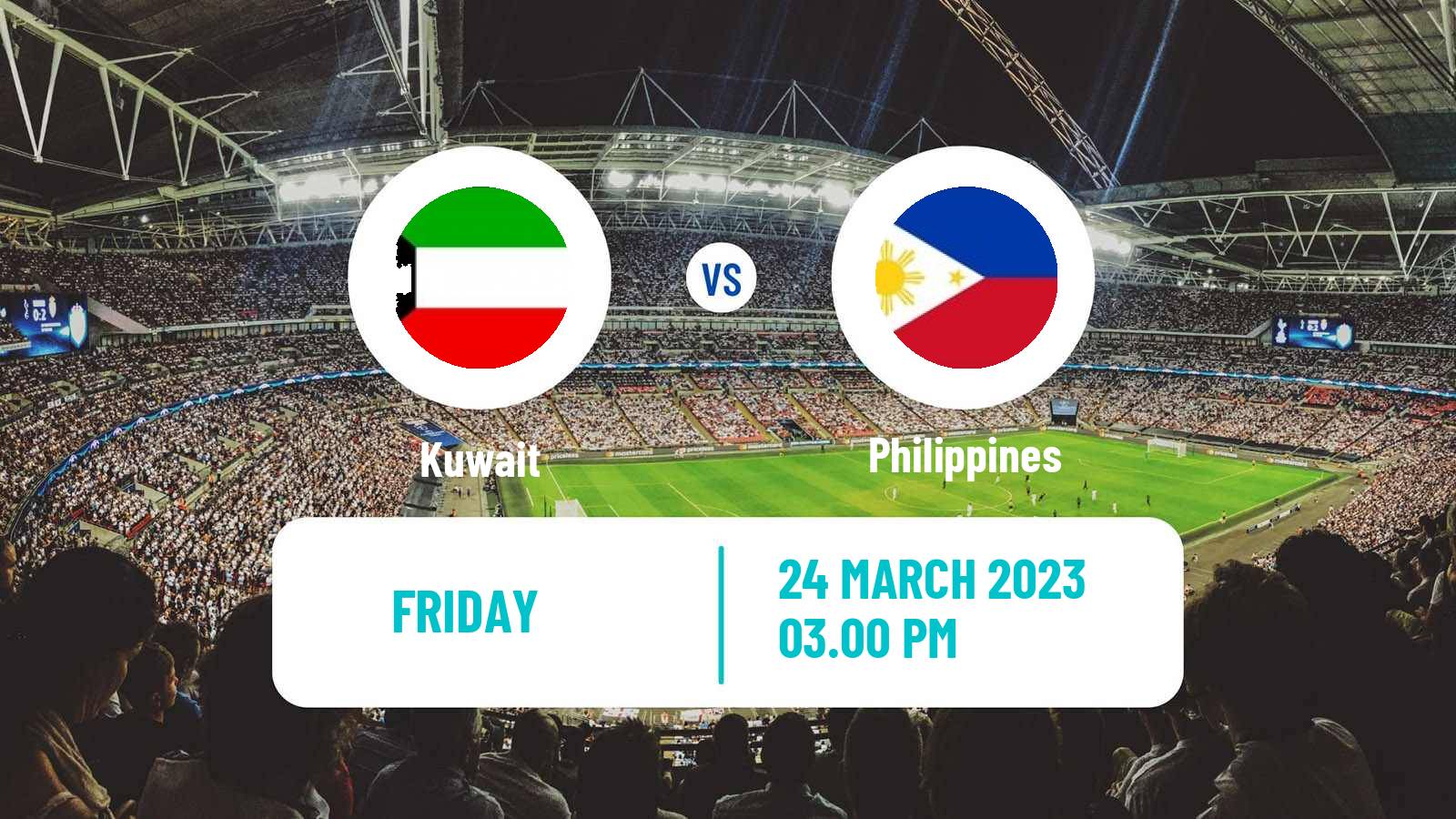 Soccer Friendly Kuwait - Philippines