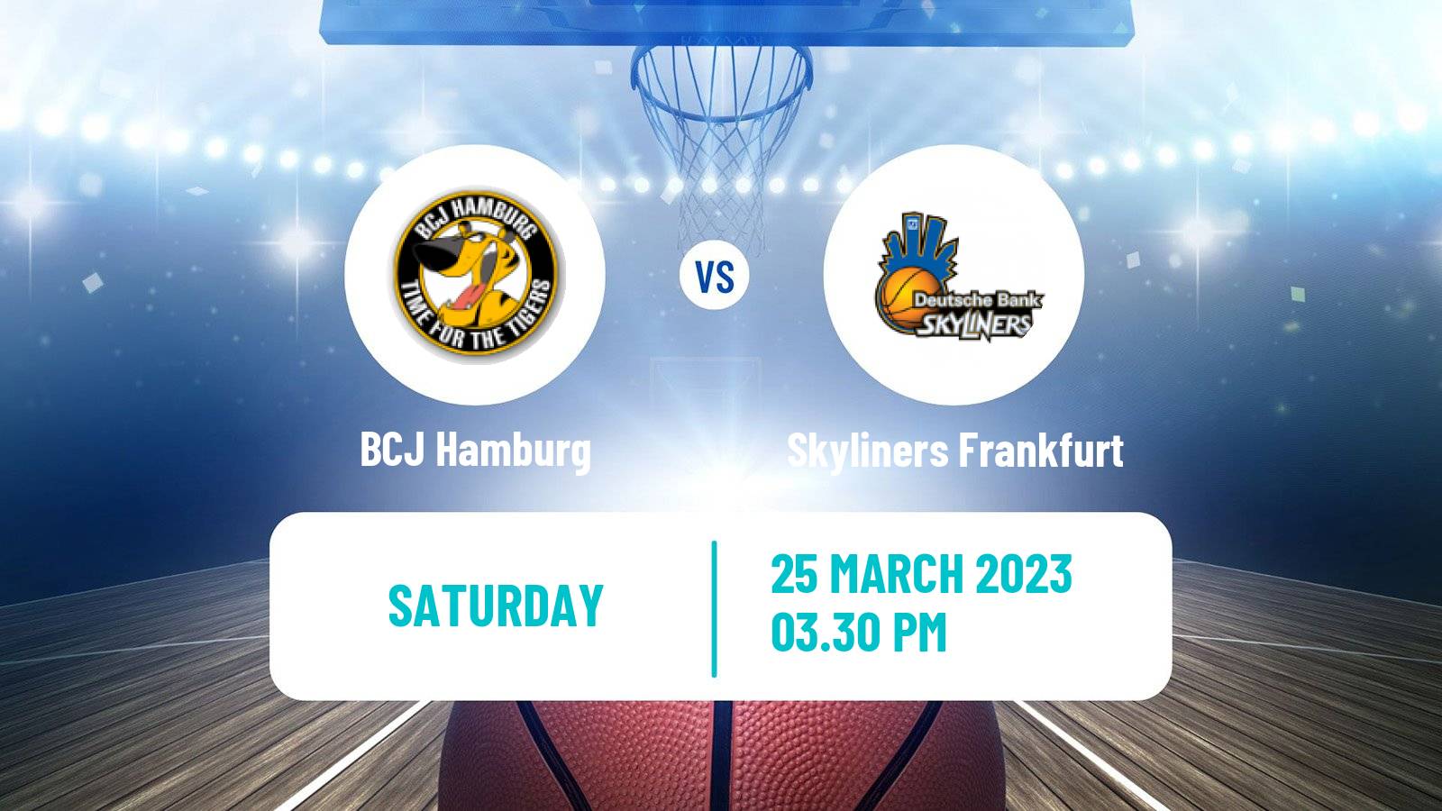 Basketball German BBL BCJ Hamburg - Skyliners Frankfurt