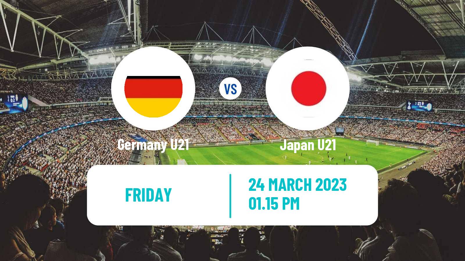 Soccer Friendly Germany U21 - Japan U21