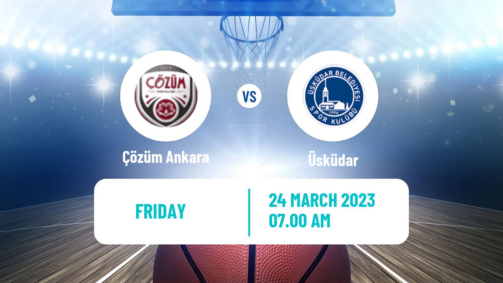 Basketball Turkish TB2L Çözüm Ankara - Üsküdar