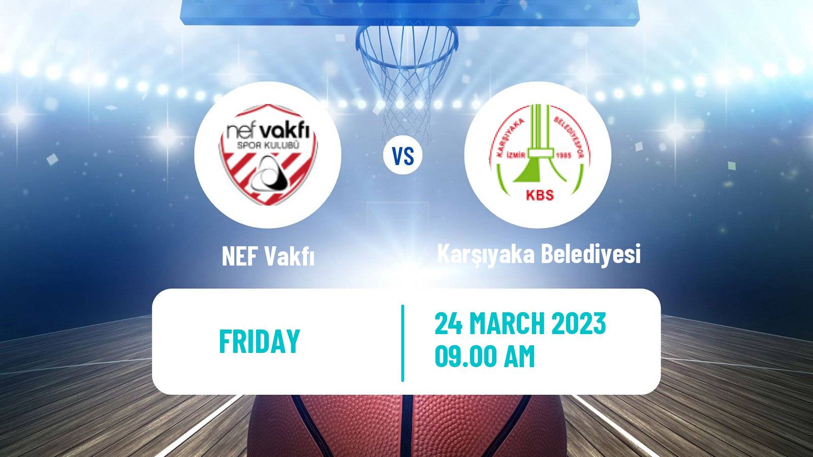 Basketball Turkish TB2L NEF Vakfı - Karşıyaka Belediyesi