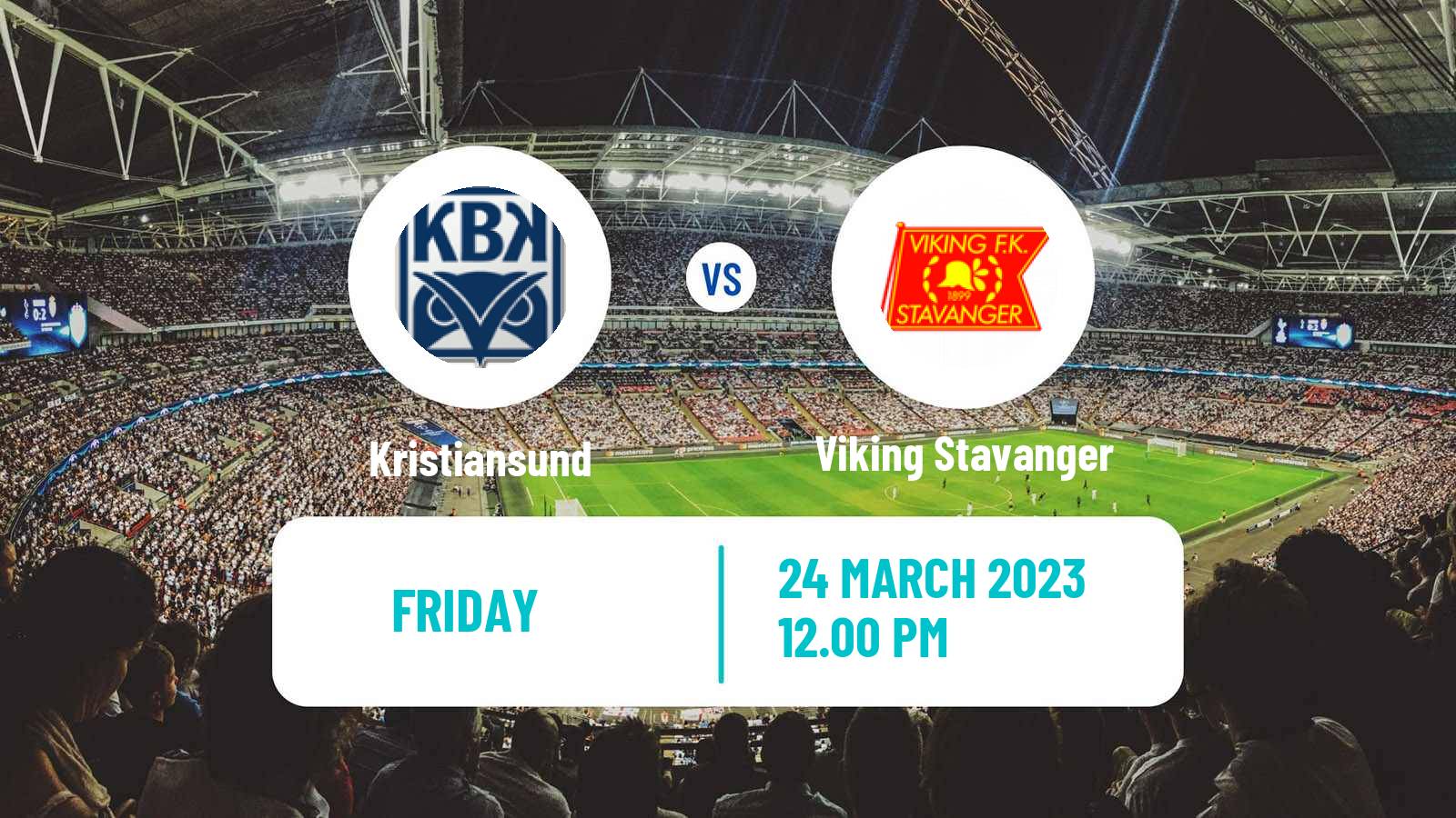 Soccer Club Friendly Kristiansund - Viking Stavanger