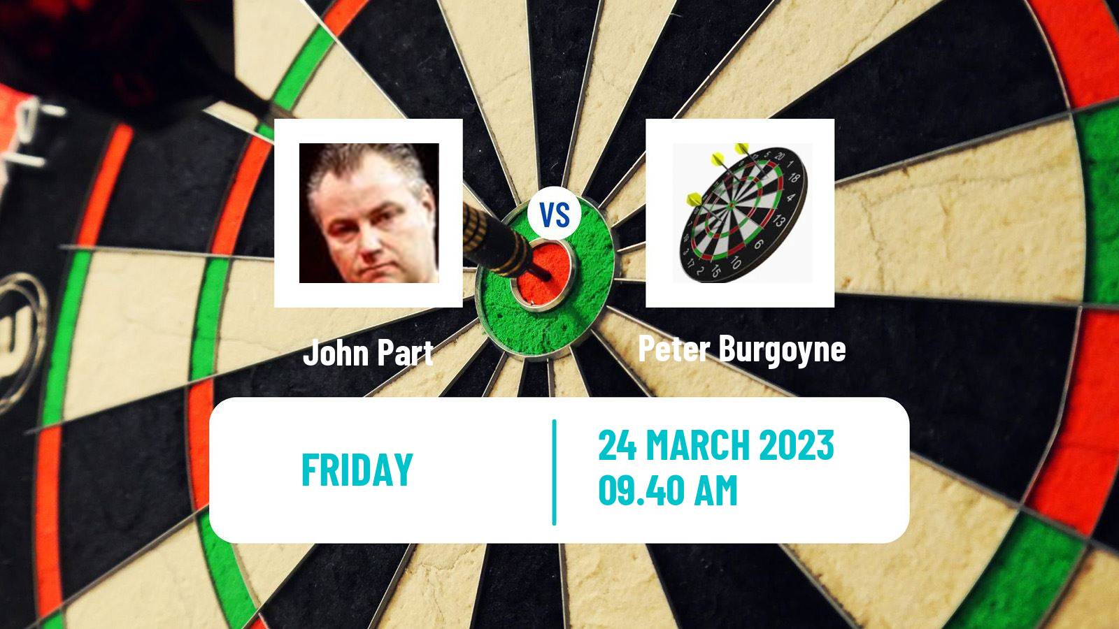 Darts Darts John Part - Peter Burgoyne